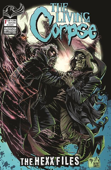 LIVING CORPSE HEXX FILES #1 CVR B NEIL VOKES VAR (MR) (Pre-Order by 07/20/26 | Est. In-Store: 08/12/26 | Ships after release)