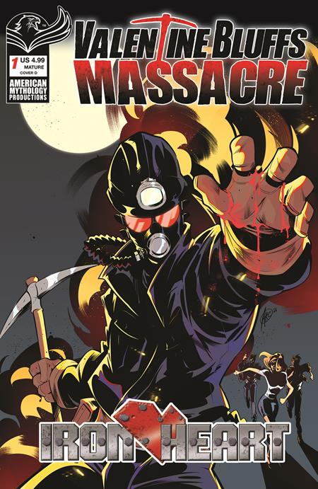 VALENTINE BLUFFS MASSACRE IRON HEART #1 (OF 2) CVR D ANDREA ARCARI VAR (MR) (Pre-Order by 08/03/26 | Est. In-Store: 08/26/26 | Ships after release)