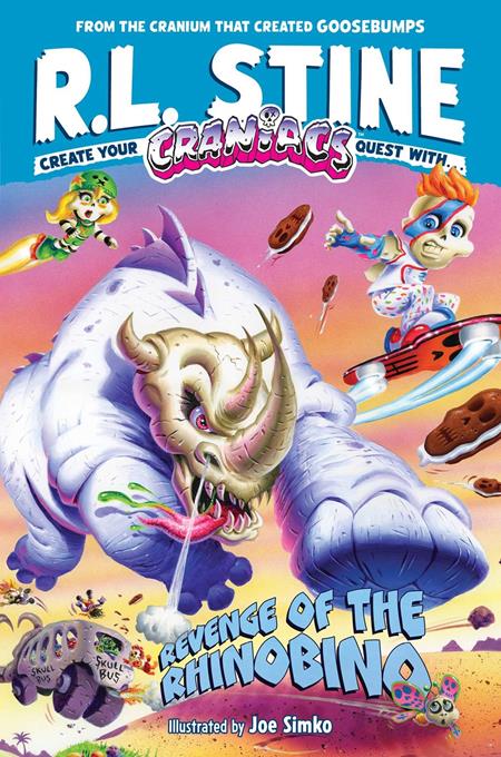 CRANIACS NOVEL TP VOL 02 REVENGE OF THE RHINOBINO (Pre-Order by 07/20/26 | Est. In-Store: 08/26/26 | Ships after release)