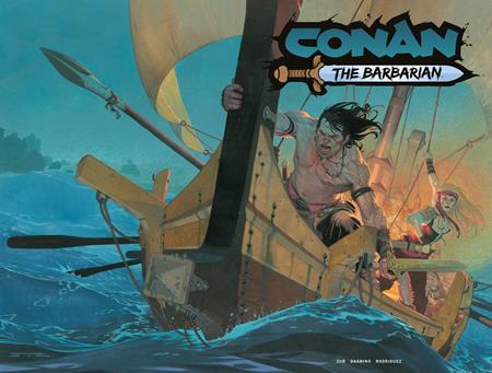 CONAN THE BARBARIAN #34 CVR G ESAN RIBIC WRAPAROUND CARDSTOCK VAR (MR) (Pre-Order by 07/20/26 | Est. In-Store: 08/26/26 | Ships after release)