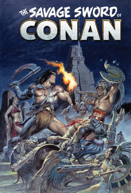 SAVAGE SWORD OF CONAN THE ORIGINAL COMICS OMNIBUS HC VOL 12 EARL NOREM DIRECT MARKET EDITION CVR (MR) (Pre-Order by 07/27/26 | Est. In-Store: 08/19/26 | Ships after release)