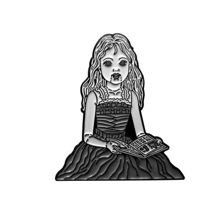 JUNJI ITO HELL DOLL ENAMEL PIN BADGE (Pre-Order by 08/03/26 | Est. In-Store: 09/16/26 | Ships after release)