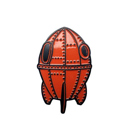 WALLACE & GROMIT ROCKET SHIP ENAMEL PIN BADGE (Pre-Order by 08/03/26 | Est. In-Store: 09/16/26 | Ships after release)