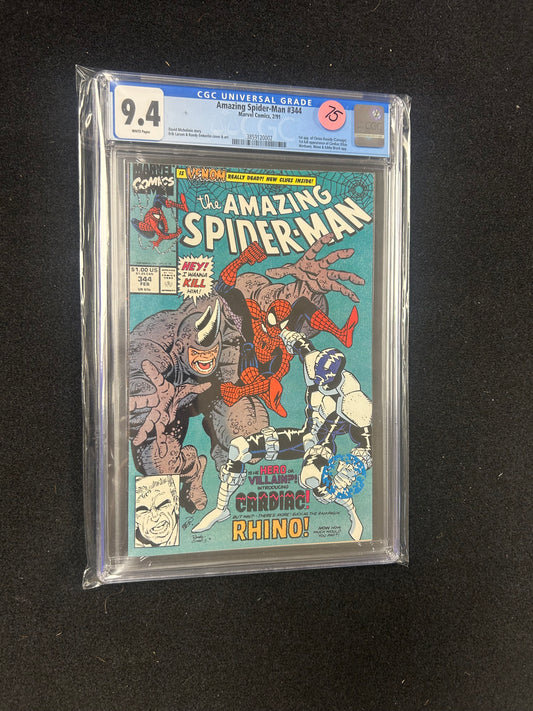 Amazing Spider-Man #344 - CGC 9.4