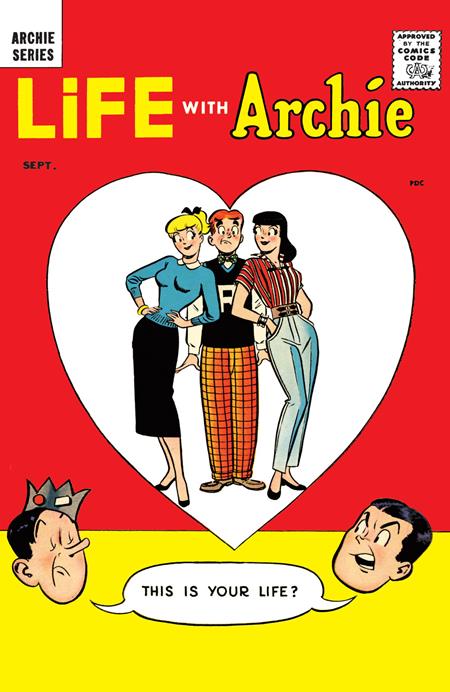 LIFE WITH ARCHIE #1 FACSIMILE CVR A HARRY LUCEY TERRY SZENICS (Pre-Order by 08/03/26 | Est. In-Store: 09/09/26 | Ships after release)