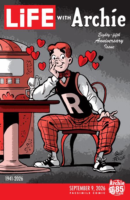 LIFE WITH ARCHIE #1 FACSIMILE CVR E GEORGE FRESE FOIL LIFE MAGAZINE VAR (Pre-Order by 08/03/26 | Est. In-Store: 09/09/26 | Ships after release)