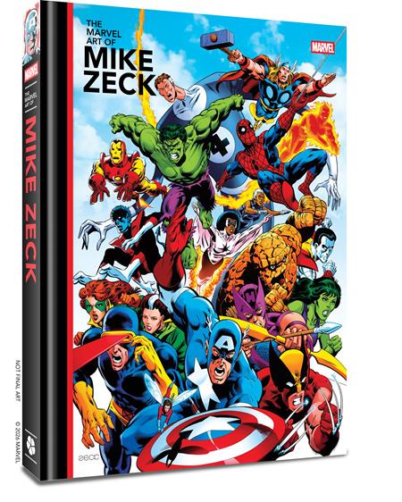 MARVEL ART OF MIKE ZECK HC DIRECT MARKET EXCLUSIVE (Pre-Order by 07/27/26 | Est. In-Store: 10/28/26 | Ships after release)