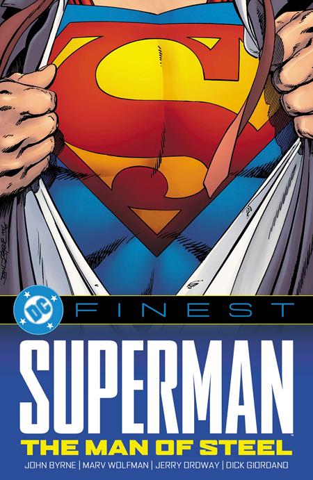DC FINEST SUPERMAN THE MAN OF STEEL TP (Pre-Order by 08/31/26 | Est. In-Store: 11/10/26 | Ships after release)