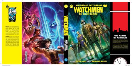 WATCHMEN THE DELUXE LCSD EDITION HC (MR) (Pre-Order by 08/24/26 | Est. In-Store: 09/23/26 | Ships after release)