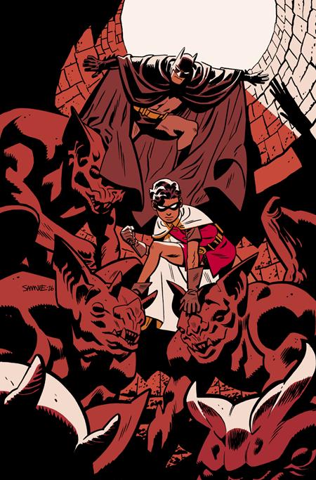 BATMAN & ROBIN YEAR ONE DYNAMIC DUOS #1 (OF 12) Second Printing Cvr B Chris Samnee Card Stock Var (Pre-Order by 09/21/26 | Est. In-Store: 10/14/26 | Ships after release)