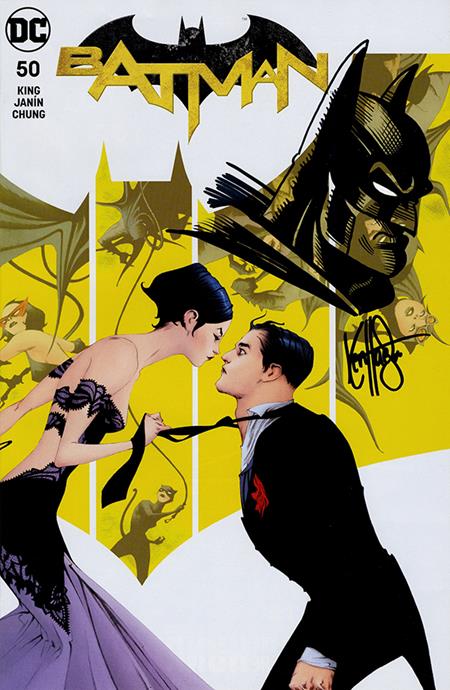 DF BATMAN #50 DF EXCLUSIVE VARIANT SIGNED AND REMARKED BY KEN HAESER WITH A BATMAN HEAD SKETCH (Pre-Order by 08/03/26 | Est. In-Store: 09/30/26 | Ships after release)