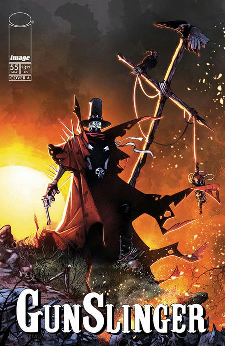 DF GUNSLINGER SPAWN #55 SIGNED BY ERICA SCHULTZ (Pre-Order by 08/03/26 | Est. In-Store: 09/30/26 | Ships after release)