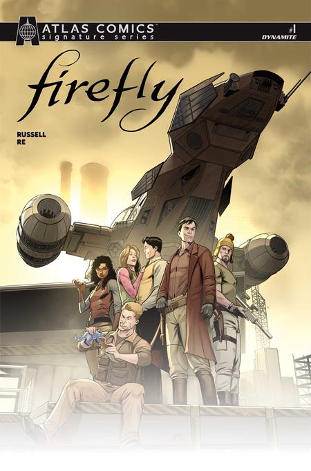 FIREFLY #1 CVR J ROBERT QUINN ATLAS EDITION SIGNED BY MARK RUSSELL (Pre-Order by 08/10/26 | Est. In-Store: 09/16/26 | Ships after release)