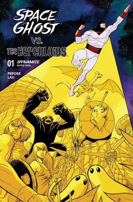 SPACE GHOST VS THE HERCULOIDS #1 CVR B DREW MOSS VAR (Pre-Order by 08/24/26 | Est. In-Store: 09/16/26 | Ships after release)