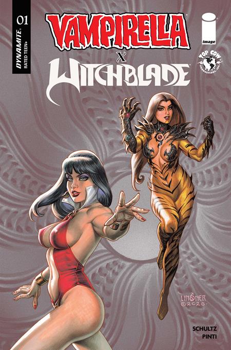 VAMPIRELLA X WITCHBLADE SPECIAL #1 (ONE SHOT) CVR D JOSEPH MICHAEL LINSNER VAR (Pre-Order by 08/31/26 | Est. In-Store: 09/23/26 | Ships after release)