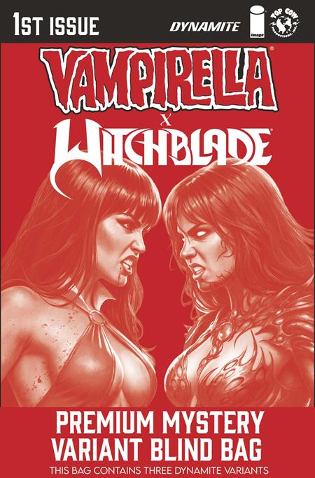 VAMPIRELLA X WITCHBLADE SPECIAL #1 (ONE SHOT) CVR I PREMIUM MYSTERY BLIND BAG VAR (Pre-Order by 08/31/26 | Est. In-Store: 09/23/26 | Ships after release)