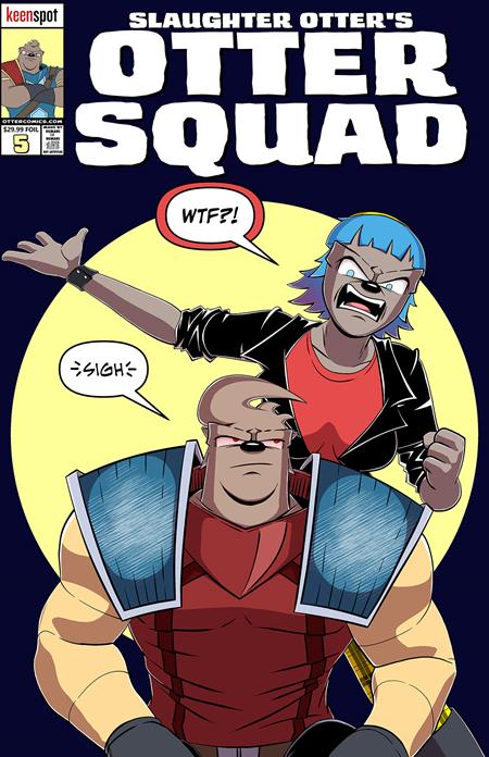OTTER SQUAD #5 CVR C MATT RODGERS SPOT FOIL BAGGED WITH TRADING CARD VAR (Pre-Order by 08/03/26 | Est. In-Store: 09/30/26 | Ships after release)