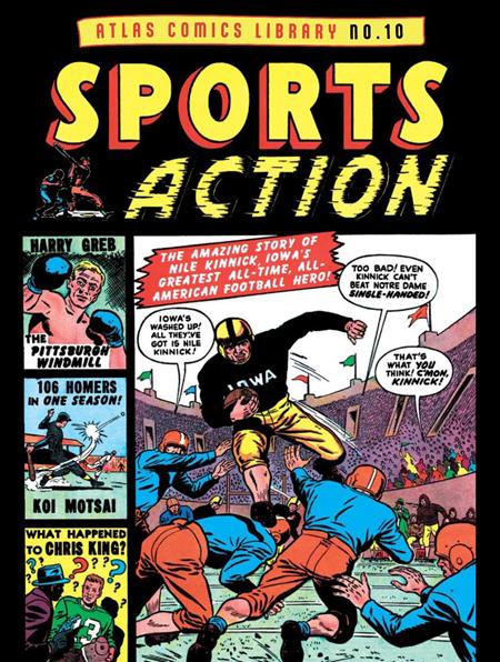 ATLAS COMICS LIBRARY HC NO 10 SPORTS ACTION (MR) (Pre-Order by 08/17/26 | Est. In-Store: 09/23/26 | Ships after release)
