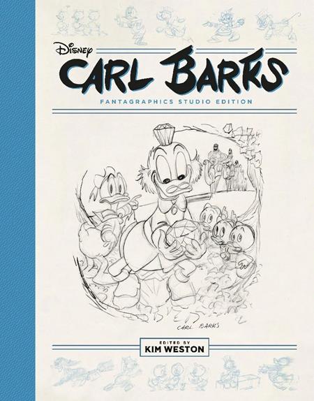 CARL BARKS PENCILS AND STORYBOARDS HC KING SCROOGE THE FIRST AND OTHER STORIES THE FANTAGRAPHICS STUDIO EDITION (Pre-Order by 08/10/26 | Est. In-Store: 09/16/26 | Ships after release)