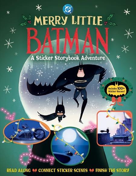 MERRY LITTLE BATMAN TP A STICKER STORYBOOK ADVENTURE (Pre-Order by 08/17/26 | Est. In-Store: 09/16/26 | Ships after release)