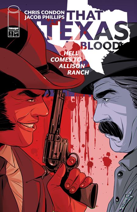 THAT TEXAS BLOOD HELL COMES TO ALLISON RANCH #1 (OF 6) CVR C LUANA VECCHIO VAR (MR) (Pre-Order by 08/31/26 | Est. In-Store: 09/23/26 | Ships after release)