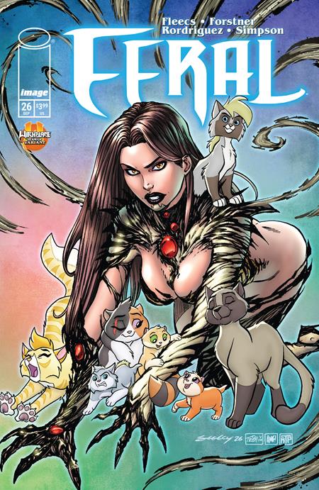 FERAL #26 CVR D TRISH FORSTNER & TIM SEELEY WITCHBLADE TEAM UP VAR (Pre-Order by 08/31/26 | Est. In-Store: 09/23/26 | Ships after release)