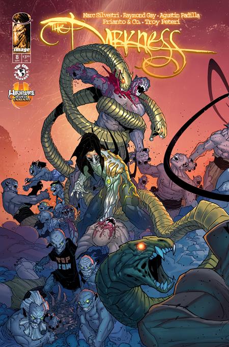 DARKNESS (2025) #8 CVR C PAT BOUTIN & STEVE FIRCHOW CONNECTING WITCHBLADE TEAM UP VAR (Pre-Order by 09/21/26 | Est. In-Store: 10/14/26 | Ships after release)