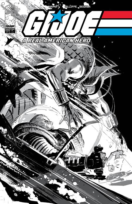 GI JOE A REAL AMERICAN HERO #332 CVR B LEE WEEKS B&W VAR (Pre-Order by 08/17/26 | Est. In-Store: 09/09/26 | Ships after release)