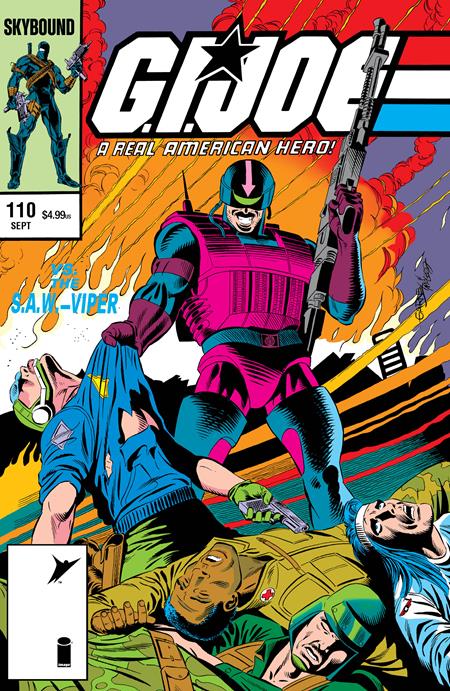 GI JOE A REAL AMERICAN HERO #110 HAMA FILES EDITION CVR C RON GARNEY & BOB MCLEOD FOIL VAR (Pre-Order by 08/31/26 | Est. In-Store: 09/23/26 | Ships after release)