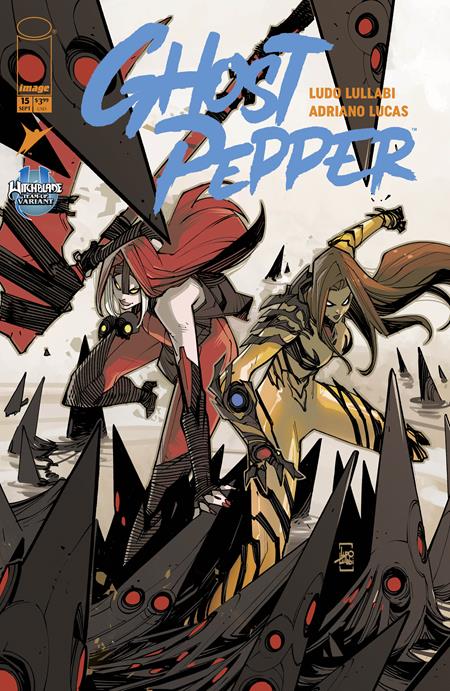 GHOST PEPPER #15 CVR F LUDO LULLABI WITCHBLADE TEAM UP VAR (Pre-Order by 08/31/26 | Est. In-Store: 09/23/26 | Ships after release)