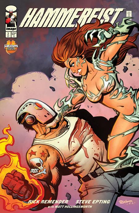HAMMERFIST #2 CVR C BRETT PARSON WITCHBLADE TEAM UP VAR (MR) (Pre-Order by 09/07/26 | Est. In-Store: 09/30/26 | Ships after release)