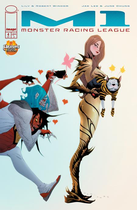 M1 MONSTER RACING LEAGUE #4 CVR B JAE LEE WITCHBLADE TEAM UP VAR (Pre-Order by 08/31/26 | Est. In-Store: 09/23/26 | Ships after release)