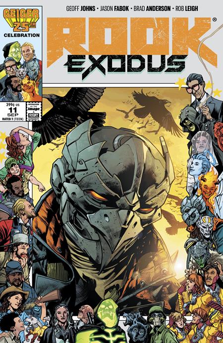 ROOK EXODUS #11 CVR D BRYAN HITCH & BRAD ANDERSON GEIGER #25 ANNIVERSARY VAR (Pre-Order by 08/10/26 | Est. In-Store: 09/02/26 | Ships after release)