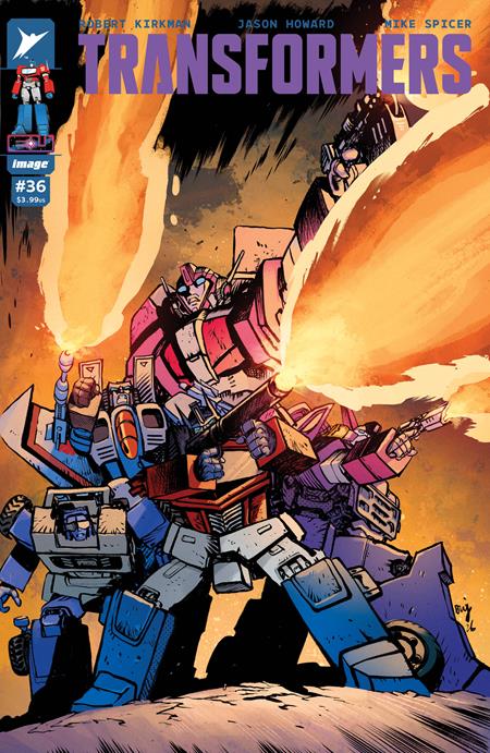 TRANSFORMERS #36 CVR B DANIEL WARREN JOHNSON & MIKE SPICER VAR (Pre-Order by 08/17/26 | Est. In-Store: 09/09/26 | Ships after release)