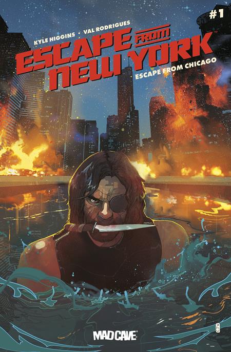 ESCAPE FROM NEW YORK ESCAPE FROM CHICAGO #1 CVR D CHRISTIAN WARD VAR (Pre-Order by 08/31/26 | Est. In-Store: 09/23/26 | Ships after release)