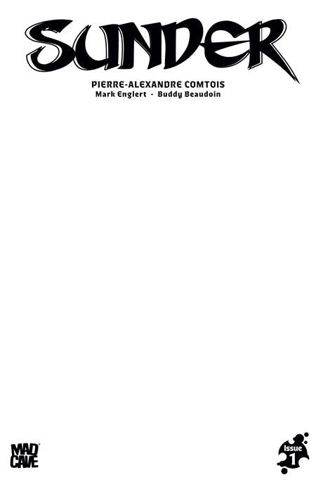 SUNDER #1 CVR E BLANK SKETCH VAR (Pre-Order by 09/07/26 | Est. In-Store: 09/30/26 | Ships after release)
