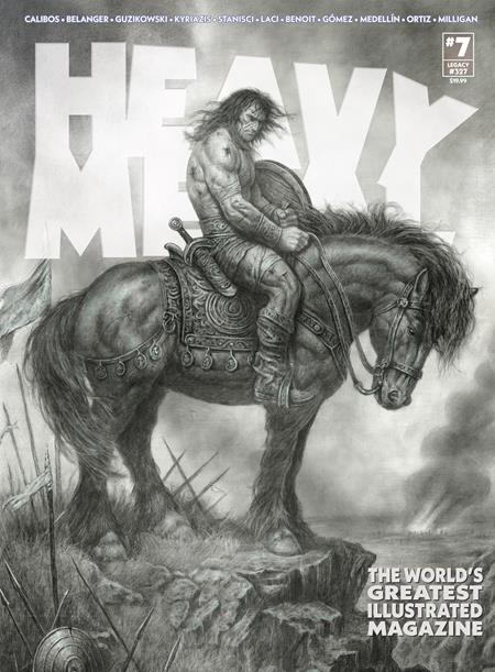 HEAVY METAL MAGAZINE #7 CVR B CALIBOS VAR (Pre-Order by 08/03/26 | Est. In-Store: 09/30/26 | Ships after release)