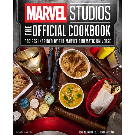 MARVEL STUDIOS HC THE OFFICIAL COOKBOOK (Pre-Order by 07/27/26 | Est. In-Store: 09/02/26 | Ships after release)
