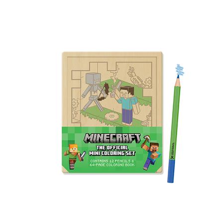 MINECRAFT TP THE OFFICIAL MINI COLORING SET (Pre-Order by 08/03/26 | Est. In-Store: 09/09/26 | Ships after release)