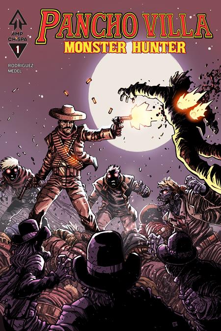 PANCHO VILLA MONSTER HUNTER #1 (OF 3) CVR B GUILLERMO VILLARREAL VAR (Pre-Order by 08/10/26 | Est. In-Store: 09/16/26 | Ships after release)