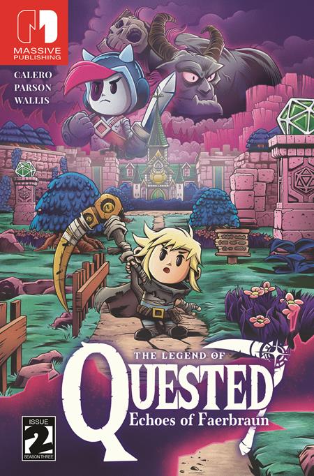 QUESTED #2 (OF 3) CVR C TREVOR RICHARDSON VIDEO GAME HOMAGE VAR (Pre-Order by 10/05/26 | Est. In-Store: 11/11/26 | Ships after release)