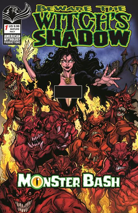 BEWARE THE WITCHS SHADOW MONSTER BASH #1 CVR C PUIS CALZADA RACY VAR (MR) (Pre-Order by 08/31/26 | Est. In-Store: 09/30/26 | Ships after release)