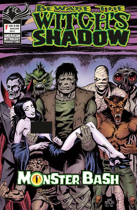 BEWARE THE WITCHS SHADOW MONSTER BASH #1 CVR D DAN PARSONS RISQUE VAR (MR) (Pre-Order by 08/31/26 | Est. In-Store: 09/30/26 | Ships after release)