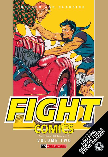 GOLDEN AGE CLASSICS FIGHT COMICS HC VOL 02 (Pre-Order by 07/27/26 | Est. In-Store: 09/09/26 | Ships after release)