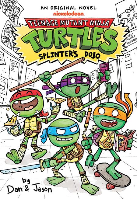 TEENAGE MUTANT NINJA TURTLE ILLUSTRATED NOVEL VOL 01 SPLINTERS DOJO (Pre-Order by 07/27/26 | Est. In-Store: 09/02/26 | Ships after release)