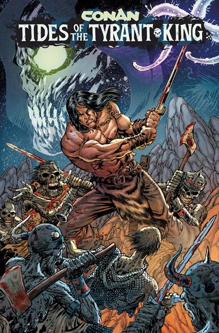 CONAN THE BARBARIAN TIDES OF THE TYRANT KING #1 (OF 4) CVR D JESUS MERINO VAR  (MR) (Pre-Order by 08/31/26 | Est. In-Store: 09/23/26 | Ships after release)