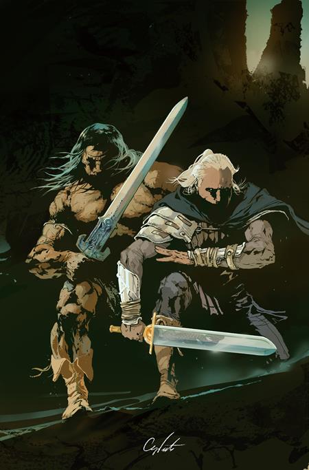 CONAN THE BARBARIAN AND DRAGONERO #5 (OF 7) CVR B STEVAN SUBIC VIRGIN CARDSTOCK VAR (MR) (Pre-Order by 08/10/26 | Est. In-Store: 09/02/26 | Ships after release)