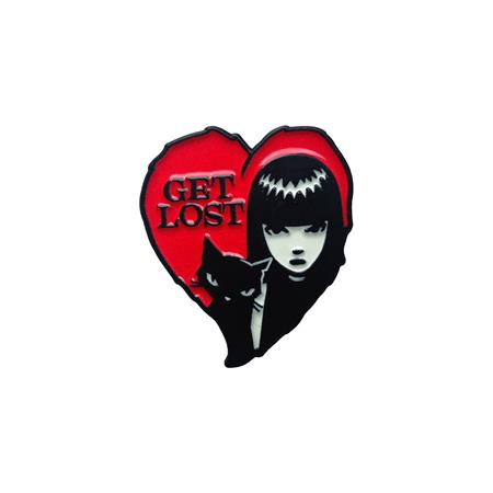 EMILY THE STRANGE GET LOST ENAMEL PIN BADGE (Pre-Order by 08/31/26 | Est. In-Store: 10/14/26 | Ships after release)