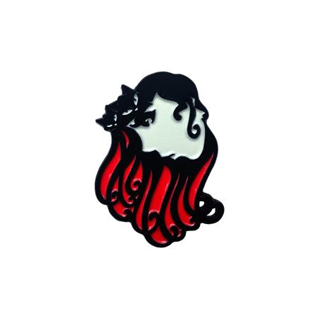 EMILY THE STRANGE WINDSWEPT ENAMEL PIN BADGE (Pre-Order by 08/31/26 | Est. In-Store: 10/14/26 | Ships after release)