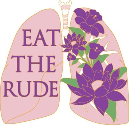 HANNIBAL EAT THE RUDE LUNGS ENAMEL PIN BADGE (Pre-Order by 08/31/26 | Est. In-Store: 10/14/26 | Ships after release)